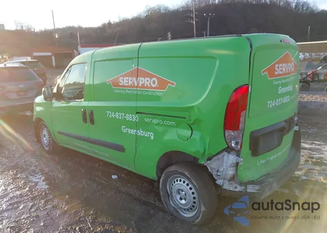 2020 Ram Promaster City Tradesman from USA, damaged, VIN ZFBHRFAB4L6R46604